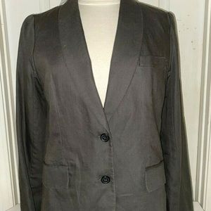 J. Crew Twill Linen Blazer